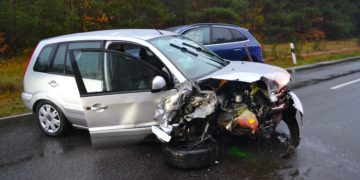 Unfall mit vier Verletzten führte zur Vollsperrung der L57 bei Guteborn