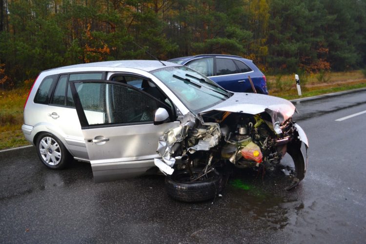 Unfall mit vier Verletzten führte zur Vollsperrung der L57 bei Guteborn