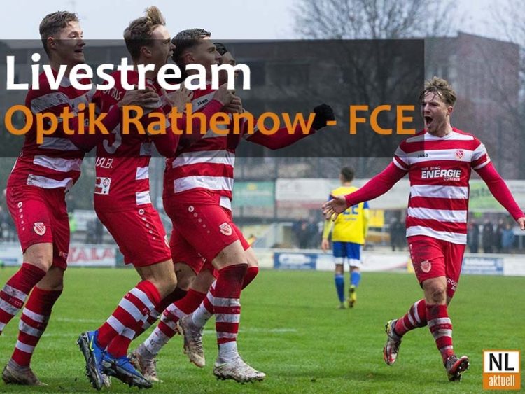 Energie Cottbus: Jahresabschluss gegen Optik Rathenow. Livestream!