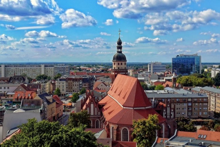 Cottbus von oben