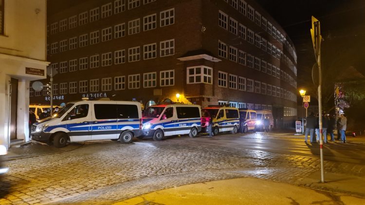 Illegale Versammlung in Cottbus aufgelöst