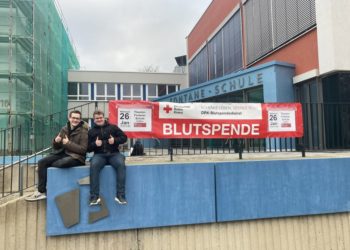 Blutspendeaktion in Cottbuser Fontane-Schule