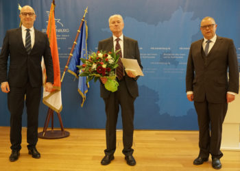 Brandenburgs Landeswahlleiter Küpper aus dem Amt verabschiedet