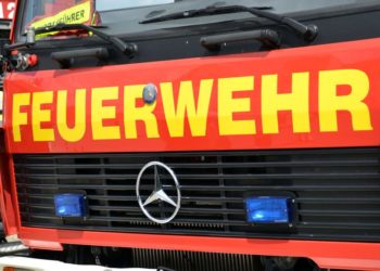Feuerwehreinsatz auf A15 bei Vetschau