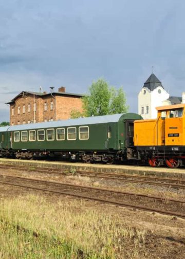 Der Förderverein Niederlausitzer Eisenbahn nutzt die Strecke zwischen Lübben und Neuendorf für Pendel- und Sonderfahrten