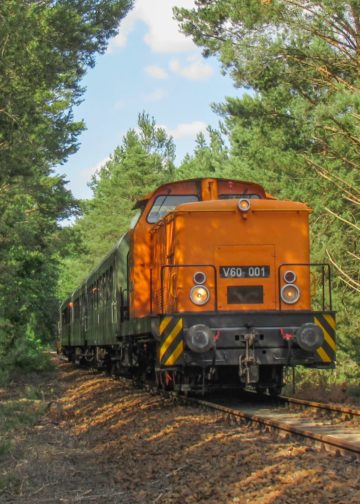 Der Förderverein Niederlausitzer Eisenbahn nutzt die Strecke zwischen Lübben und Neuendorf für Pendel- und Sonderfahrten