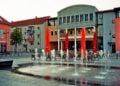 Luebben Rathaus Brunnen