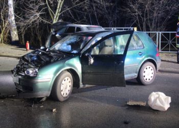 Drei Verletzte bei schwerem Autounfall in Spremberg