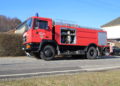 Transporter brennt in Kolkwitzer Garage; Foto: Blaulichtreport Lausitz