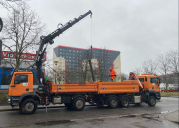 LWG erneuert Trinkwasserleitung in Cottbus Sachsendorf