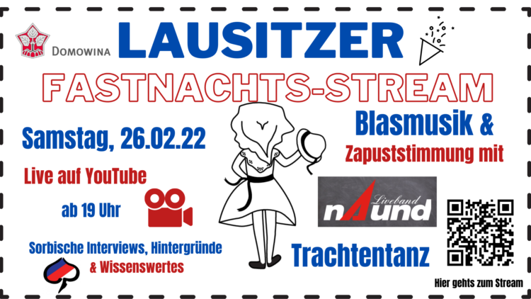 Lausitzer Fastnacht am 26. Februar im Livestream