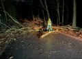 Sturmtief Ylenia über Südbrandenburg; Foto: Blaulichtreport Lausitz