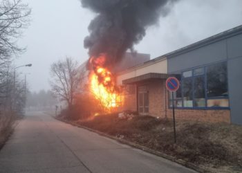 Explosion in Cottbus. Feuerwehrleute verletzt