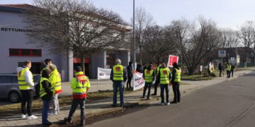 Warnstreik_Falck Notfallrettung