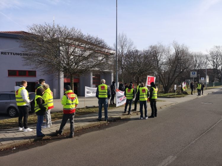 Warnstreik_Falck Notfallrettung