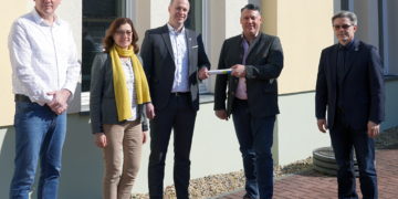 Staffelübergabe im RWK Westlausitz / Foto: Stadt Schwarzheide