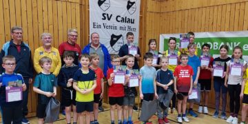 Tischtennis-Kids qualifizieren sich in Calau für Kreisentscheid / Foto: Frank Friedrich