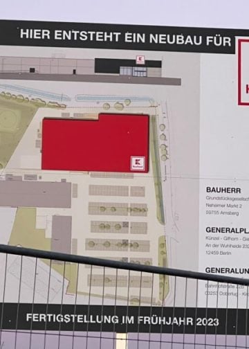 Neues Kaufland entsteht in Herzberg