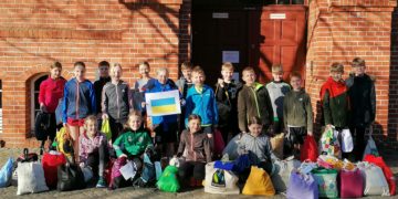 Vierte Klasse evangelische Grundschule Cottbus