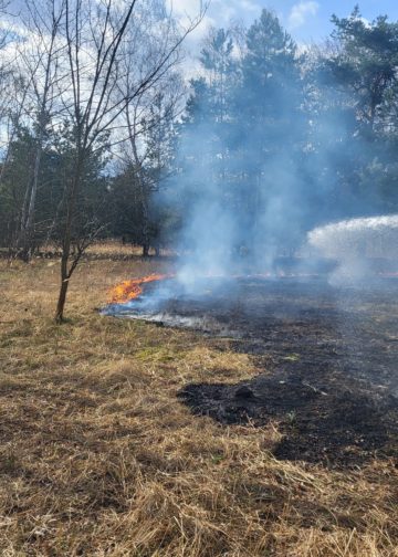 Brand in Sachsendorf am Südcampus der BTU Cottbus-Senftenberg; Foto: Blaulichtreport Lausitz
