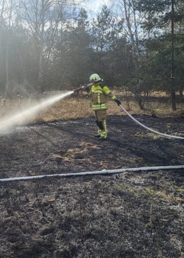 Brand in Sachsendorf am Südcampus der BTU Cottbus-Senftenberg; Foto: Blaulichtreport Lausitz