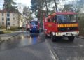 Brand in Sachsendorf am Südcampus der BTU Cottbus-Senftenberg; Foto: Blaulichtreport Lausitz