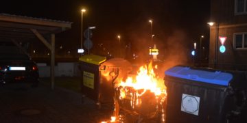 Brandserie in Spremberg. Polizei im Stadtgebiet verstärkt