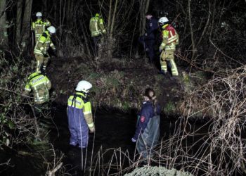 Dammbruch in Cottbus-Ströbitz; Foto: Blaulichtreport Lausitz
