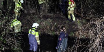 Dammbruch in Cottbus-Ströbitz; Foto: Blaulichtreport Lausitz