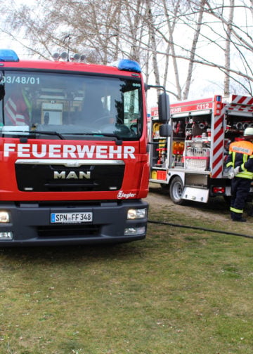 Flächenbrand in Klein Gaglow; Foto: Blaulichtreport Lausitz