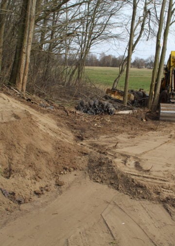 Dammbruch in Ströbitz, Foto: Blaulichtreport Lausitz