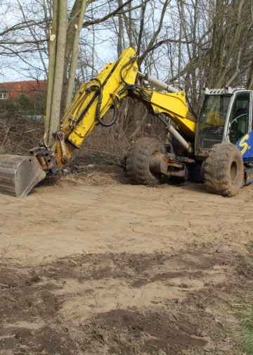 Dammbruch in Ströbitz, Foto: Blaulichtreport Lausitz