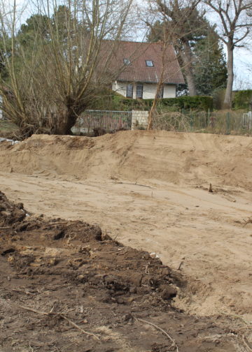 Dammbruch in Ströbitz, Foto: Blaulichtreport Lausitz