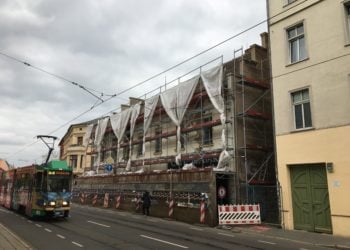 Abrisshaus in der Straße der Jugend in Cottbus, Foto: Stadt Cottbus