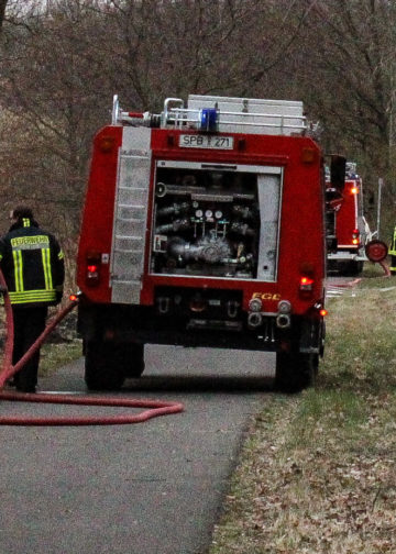 Flächenbrand in Spremberg-Trattendorf; Foto: Blaulichtreport Lausitz