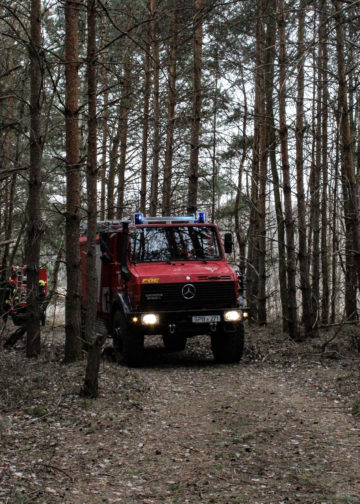 Flächenbrand in Spremberg-Trattendorf; Foto: Blaulichtreport Lausitz