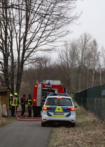 Flächenbrand in Spremberg-Trattendorf; Foto: Blaulichtreport Lausitz