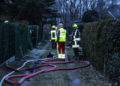 Gartenlaubenbrand in Bühlow; Foto: Blaulichtreport Lausitz