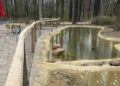 Neugestaltung im Tierpark Cottbus. Kapuzinergehege, Schlangenspielplatz, Gaststätte