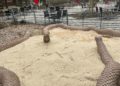Neugestaltung im Tierpark Cottbus. Kapuzinergehege, Schlangenspielplatz, Gaststätte
