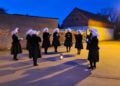 Traditionelles Ostersingen in Sielow; Foto: Holger Frank