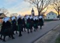 Traditionelles Ostersingen in Sielow; Foto: Holger Frank