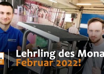 Lehrling des Monats mit Leidenschaft für Edelstahl in Freizeitbädern