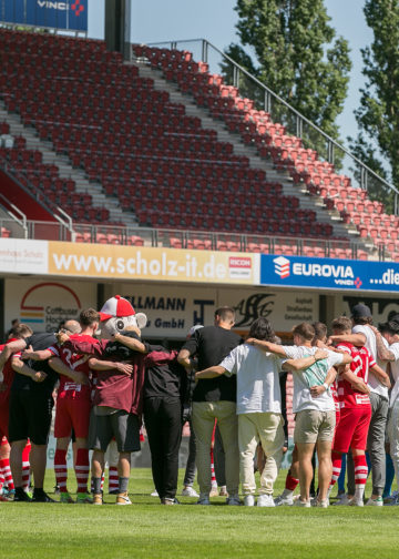 Cottbus, Deutschland 15. Mai 2022:Regionalliga Nord / Ost - 2021/2022 - FC Energie Cottbus vs. Chemie Leipzig