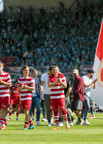 Cottbus, Deutschland 15. Mai 2022:Regionalliga Nord / Ost - 2021/2022 - FC Energie Cottbus vs. Chemie Leipzig
