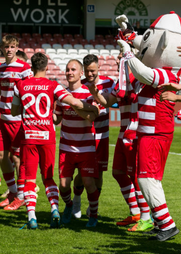 Cottbus, Deutschland 15. Mai 2022:Regionalliga Nord / Ost - 2021/2022 - FC Energie Cottbus vs. Chemie Leipzig