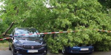 Unwetter Emmelinde über der Lausitz, Foto: Blaulichtreport Lausitz