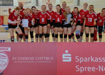 Landespokalsieg! Volleyballerinnen vom SV Energie Cottbus souverän