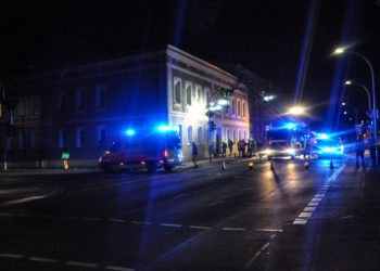 Brand in Spremberg am 25.05.2022; Foto: Blaulichtreport Lausitz