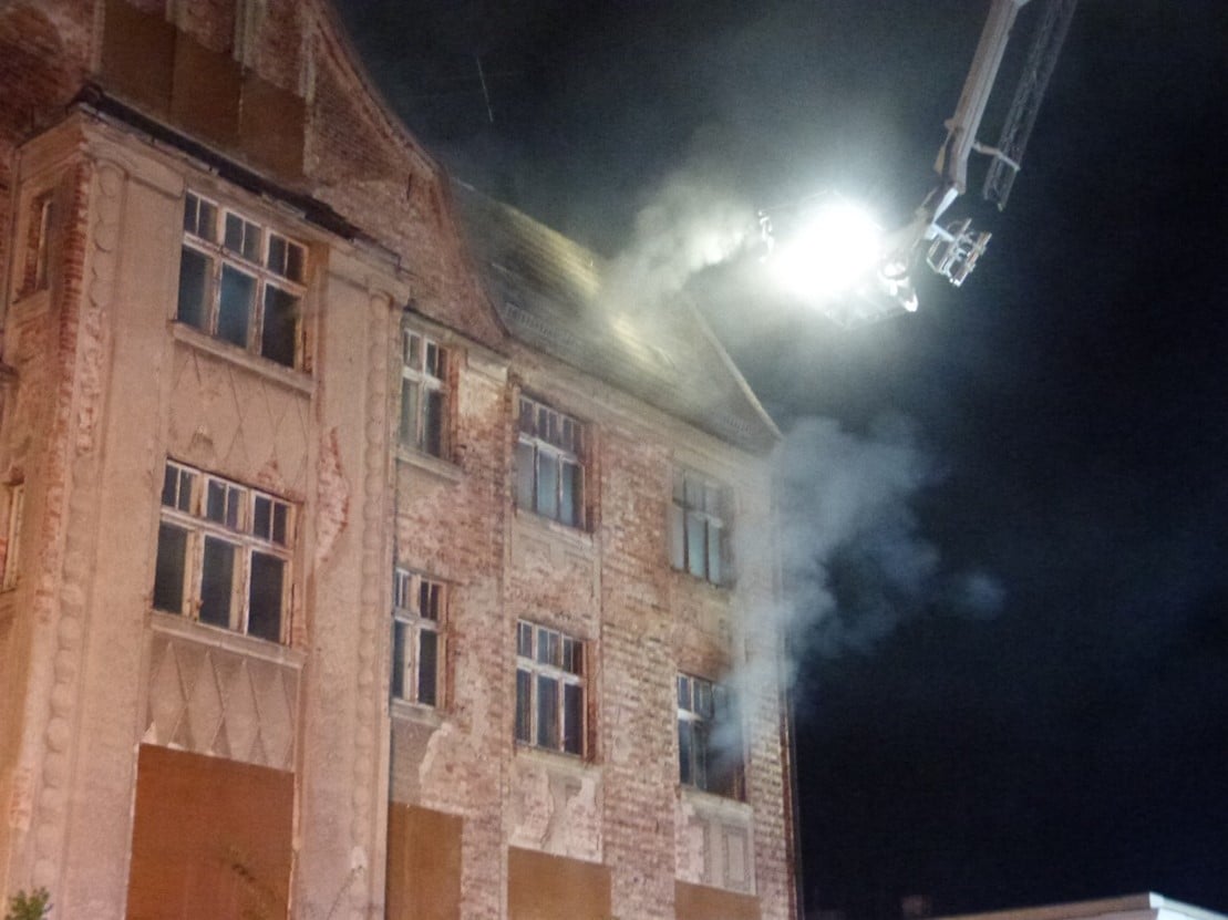 Haus in Cottbus-Sandow brannte; Foto: Berufsfeuerwehr Cottbus